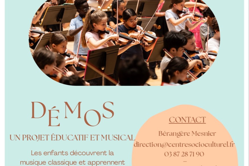 Sarreguemines : Démos revient pour faire découvrir la musique aux jeunes