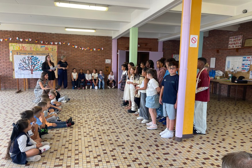 À Bitche, les Schultüten marquent l’entrée des CP dans la grande école