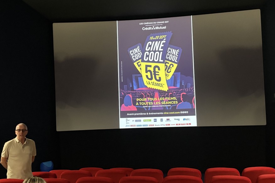 Ciné-Cool 2026 : cinq jours de cinéma à 5 euros aux Cinémas Forum de Sarreguemines