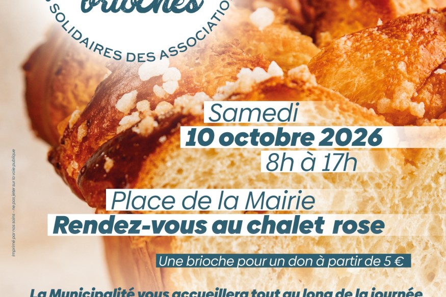 La Ville de Bitche participe à l’Opération Brioches de l’Amitié.